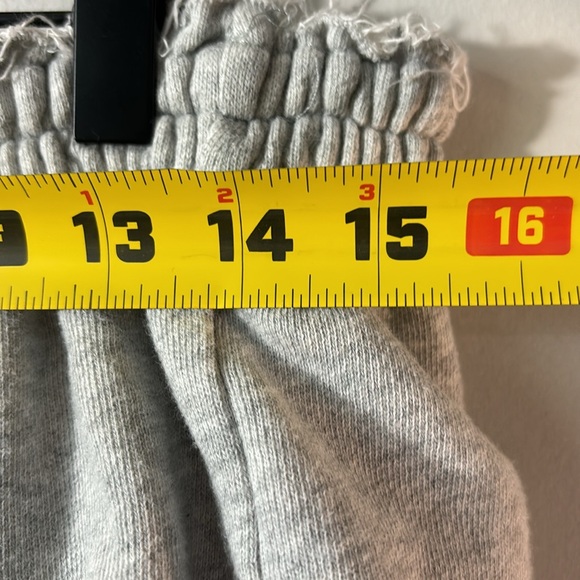 Aerie Sweatpants Skirt size Large. Gray 💯 cotton. - Picture 4 of 5
